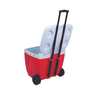 Caixa Termica 42L com Alca Retratil Vermelho Metalurgica Mor