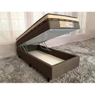 Colchobox Bau Solteiro Golden 88x188x50 Rondomoveis